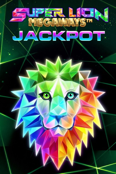 Lev a jackpot na obalu Super Lion Megaways Jackpot