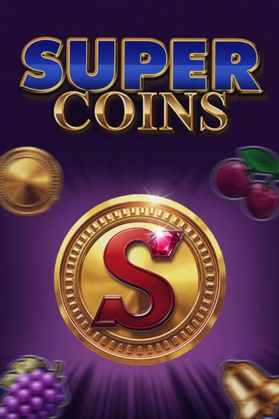 Velké mince na titulním obrázku SUPER COINS