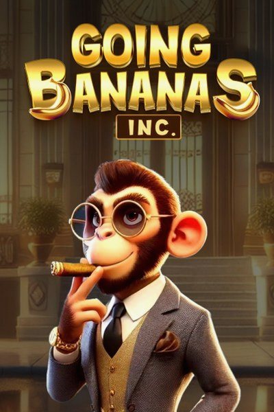Džunglový obal hry Going Bananas Inc