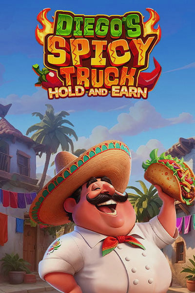 Pálivý vůz na obalu Diego's Spicy Truck