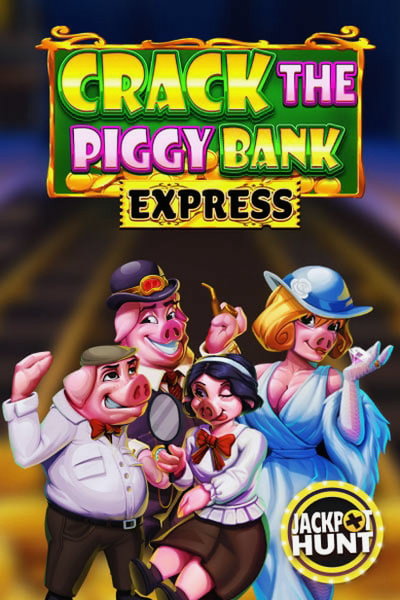 Pokladnička na obalu Crack The Piggy Bank Express