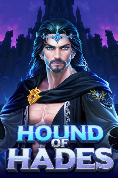 Obal automatu Hound of Hades s psem podsvětí