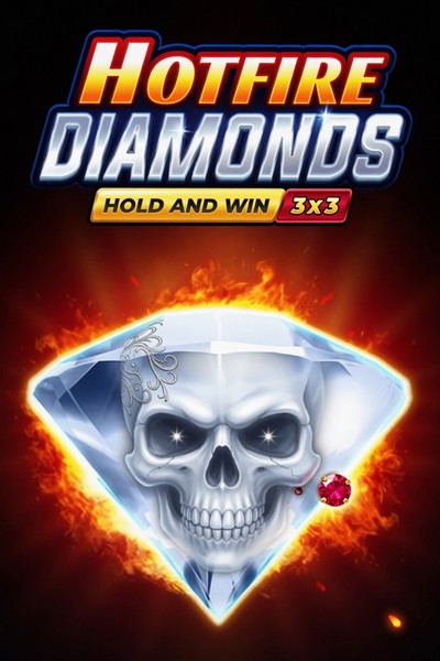 Grafika automatu Hotfire Diamonds v Betwest Casino