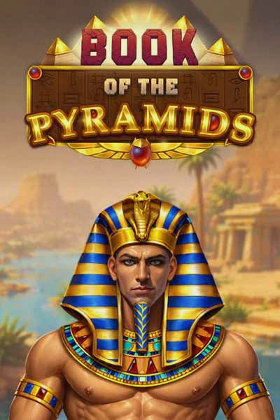 Egyptský obal hry Book of the Pyramids
